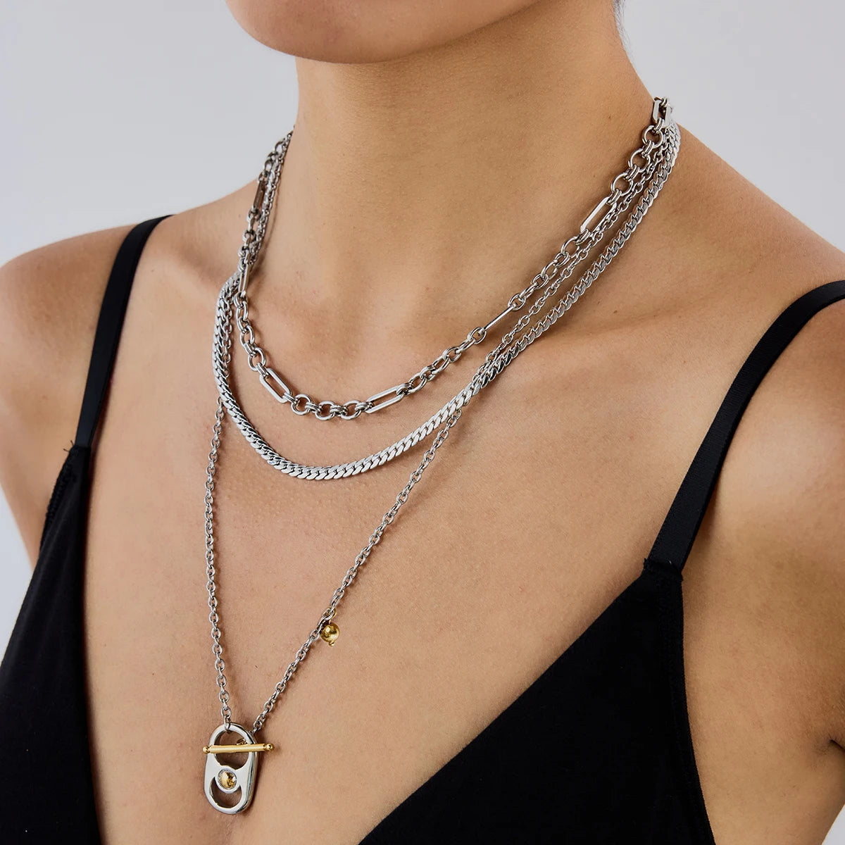Collar Fino Cadena | Plateado