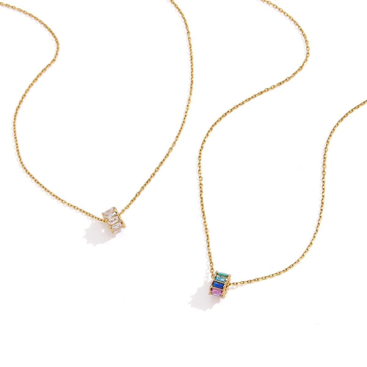 Collares Arcoíris del Alma | Dorado