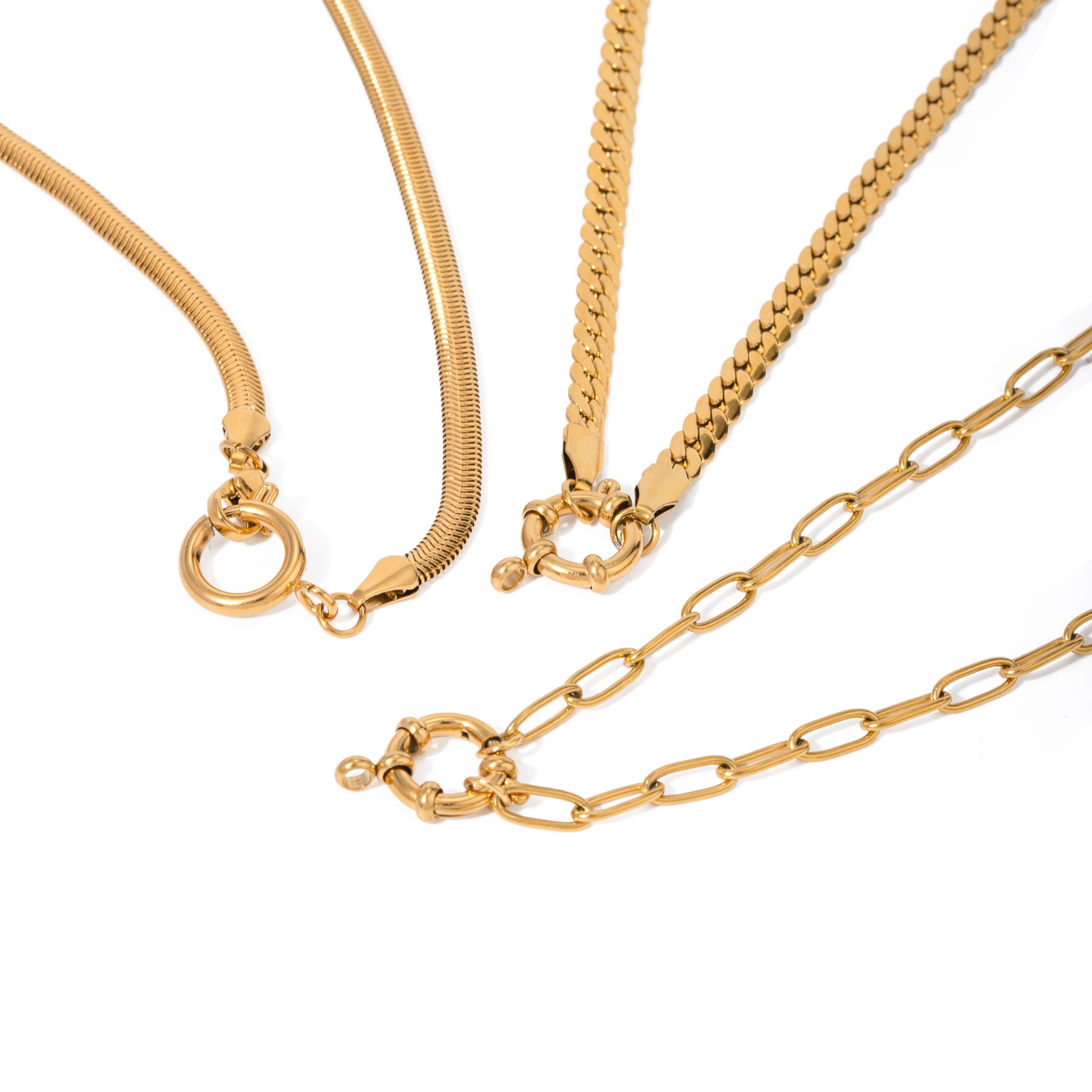 Collar Fino Cadena | Dorado