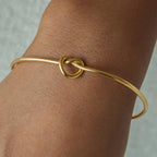 Brazalete Nudo | Dorado