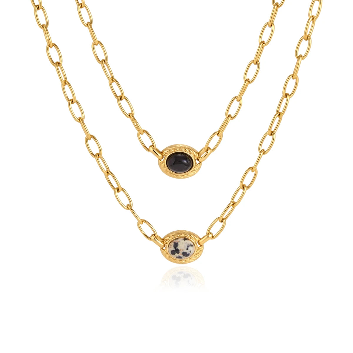 Collares Ecos del Caos y de la Calma | Dorado