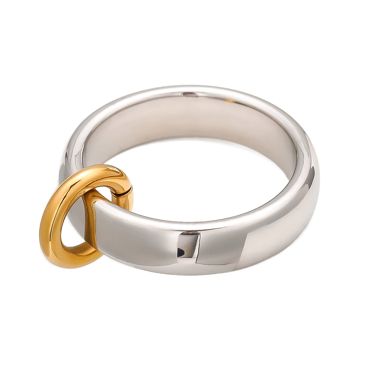 Anillo Clasico Dos Aros | Bicolor