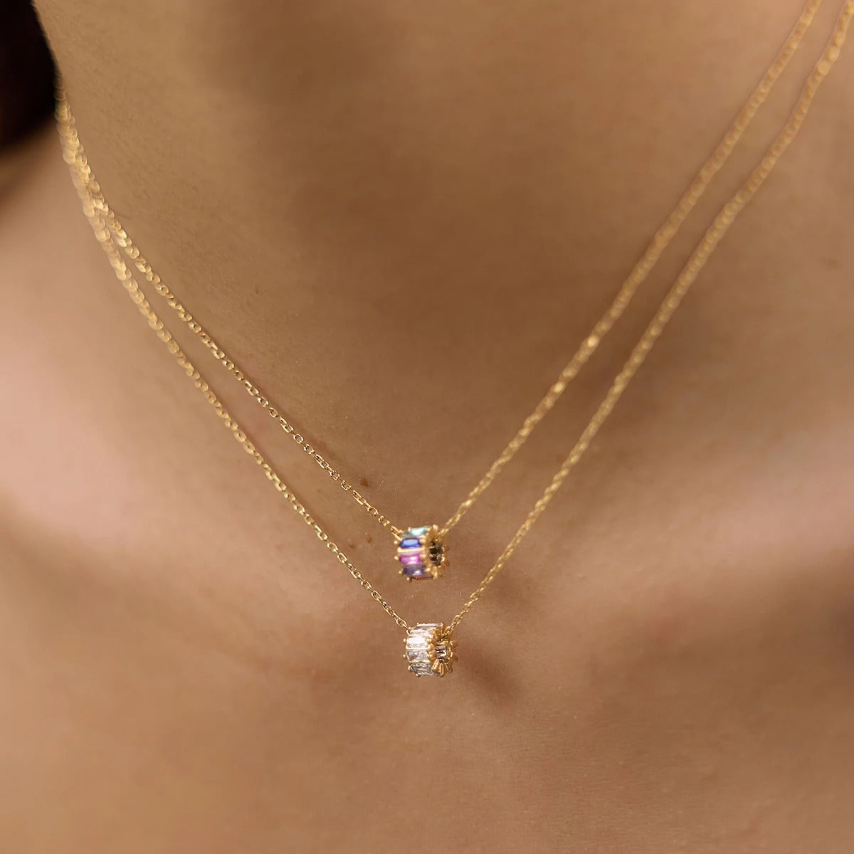 Collares Arcoíris del Alma | Dorado