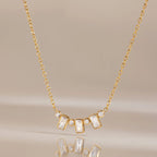 Collar Sinfonía de Cristales | Dorado