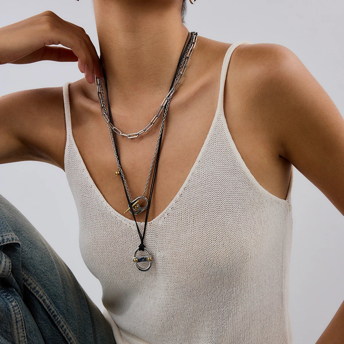 Collar Fino Cadena | Plateado