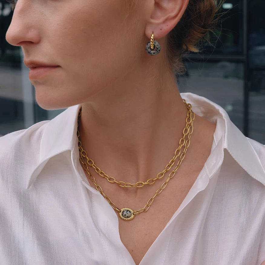 Collares Ecos del Caos y de la Calma | Dorado
