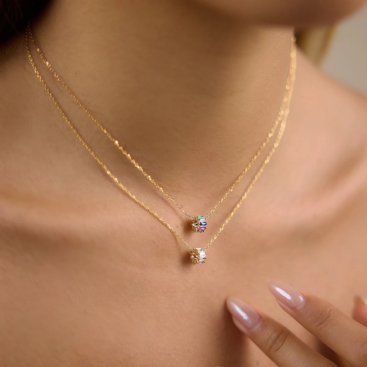 Collares Arcoíris del Alma | Dorado
