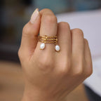 Anillos Apilables Aros | Dorado