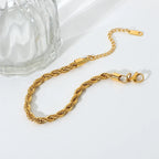 Pulsera Entorchada Clasica | Dorado
