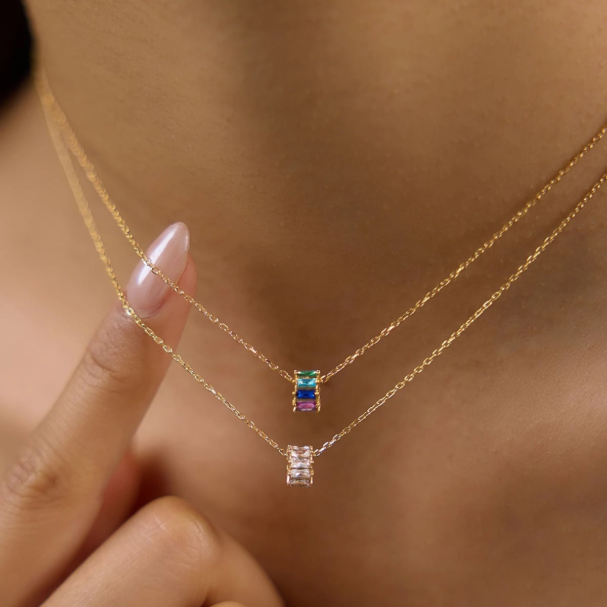 Collares Arcoíris del Alma | Dorado