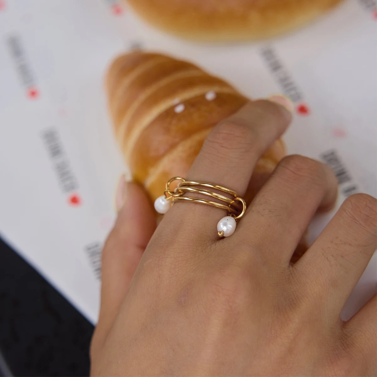 Anillos Apilables Aros | Dorado