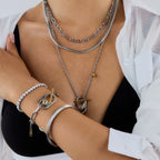 Collar Fino Cadena | Plateado
