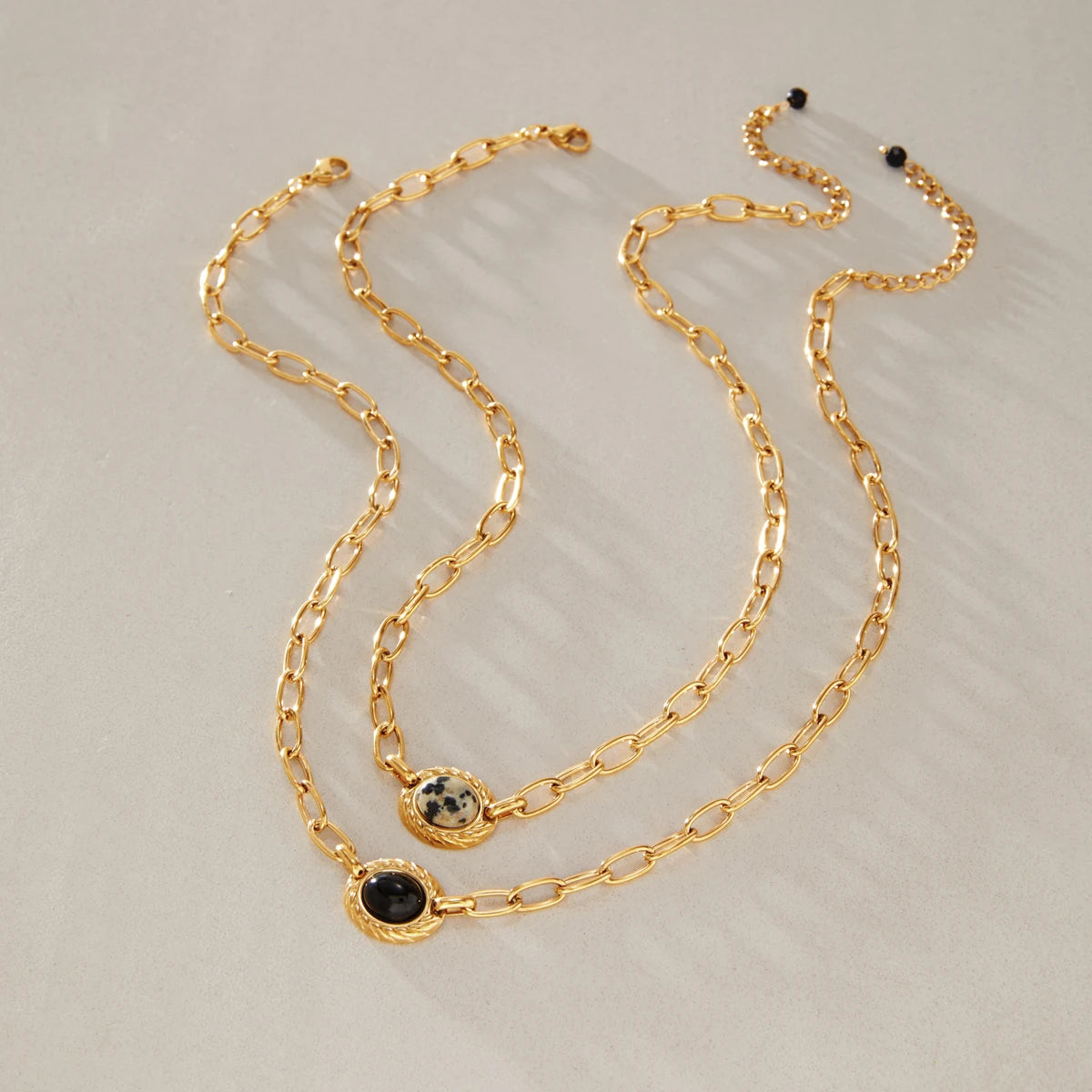 Collares Ecos del Caos y de la Calma | Dorado