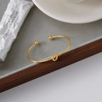 Brazalete Nudo | Dorado