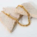 Pulsera Entorchada Clasica | Dorado