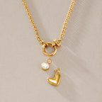 Collares Vínculo de Fe | Dorado Plateado Bicolor