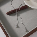 Corbatín Elegante Ajustable | Dorado - Plateado