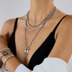 Collar Fino Cadena | Plateado