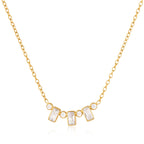Collar Sinfonía de Cristales | Dorado