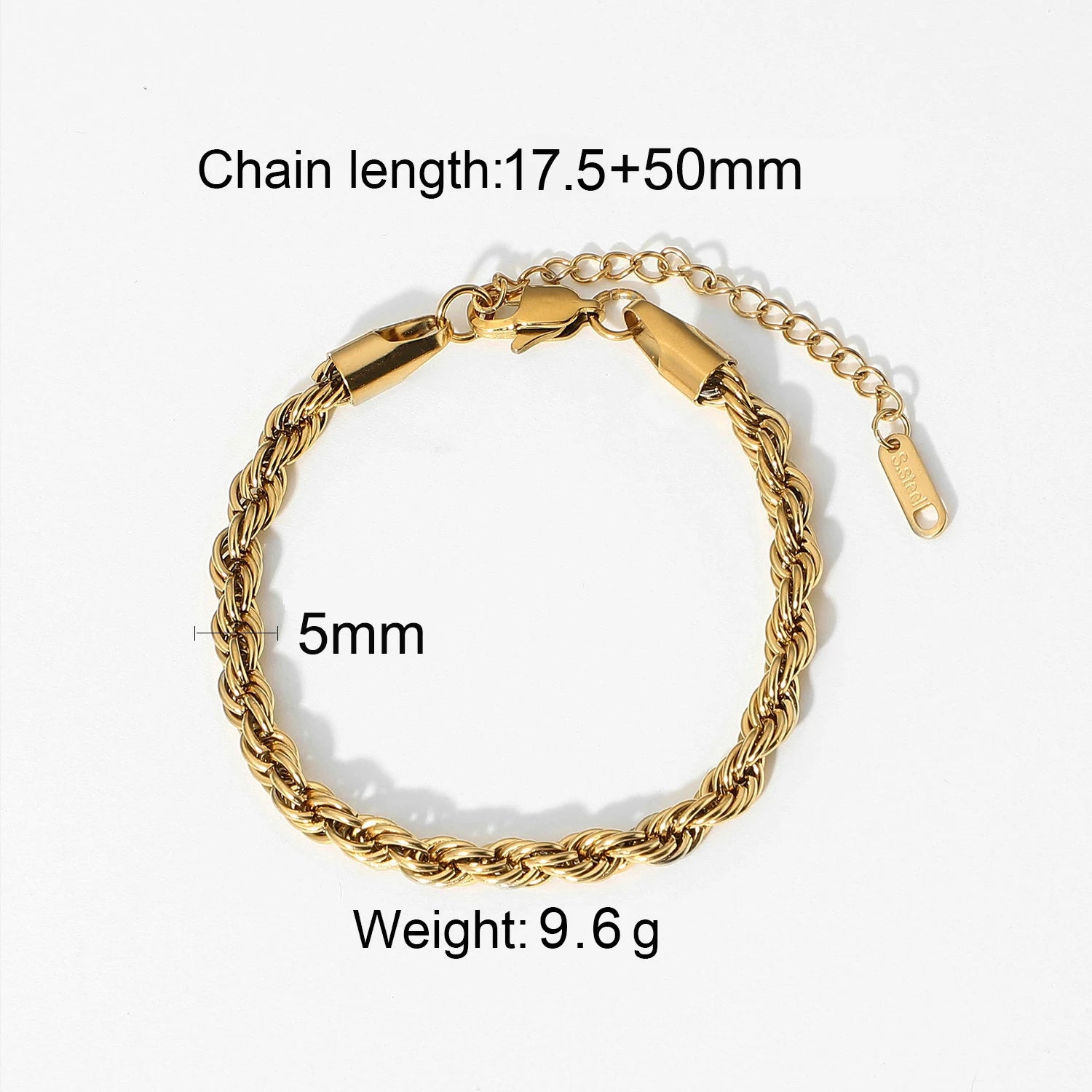Pulsera Entorchada Clasica | Dorado