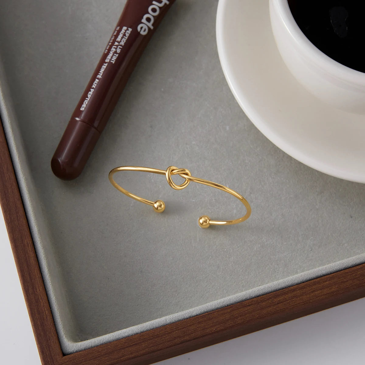Brazalete Nudo | Dorado