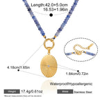 Collares Amuletos de la Naturaleza | Dorado