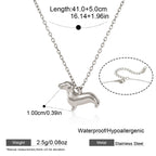 Collar Fidelidad Perrito | Dorado y Plateado